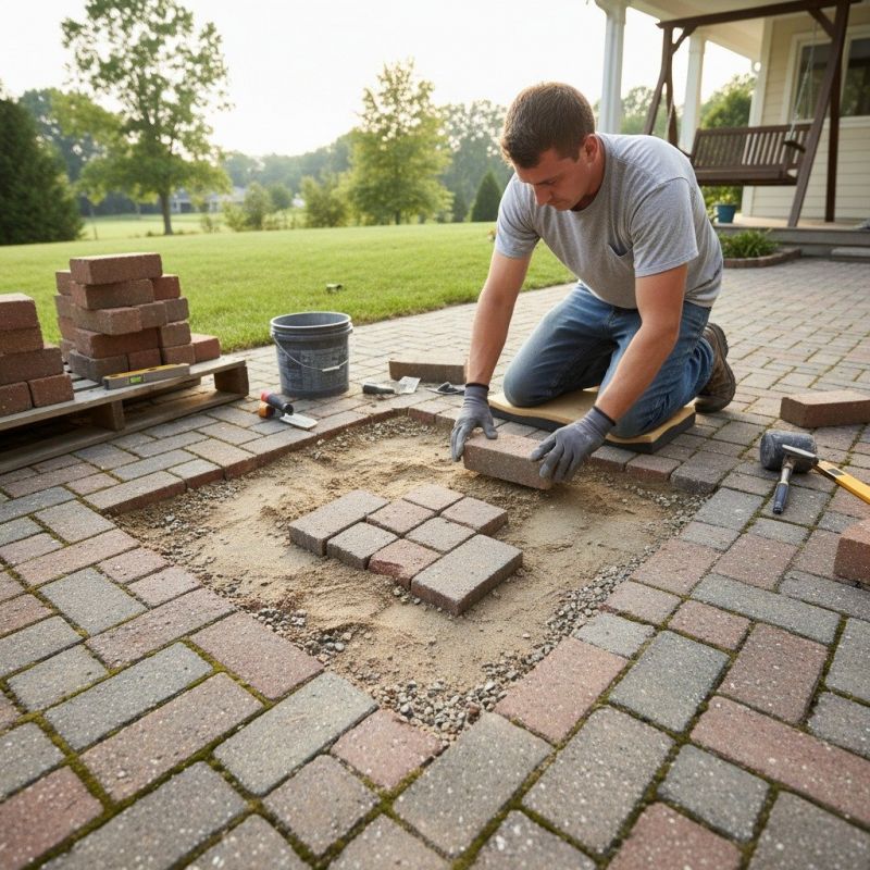 Loose Paver Repair