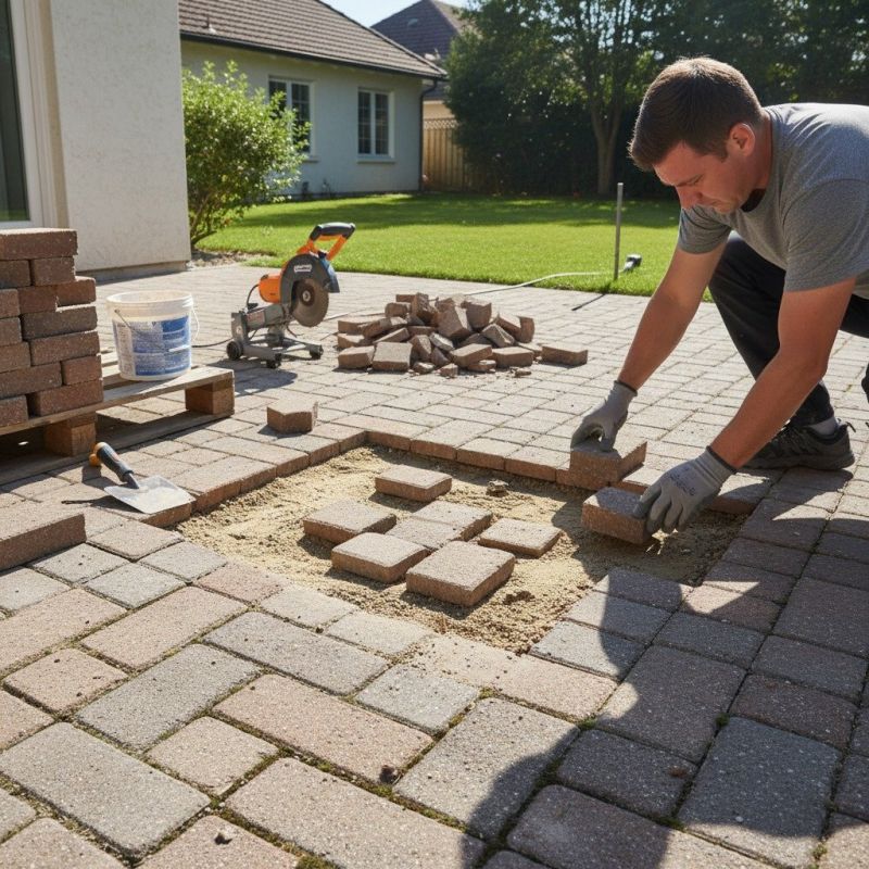 Loose Paver Repair
